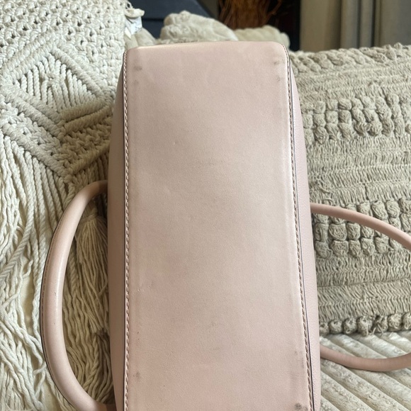 Betsy Johnson, pink bow, satchel handbag, vintage snake skin​​ - Picture 5 of 9